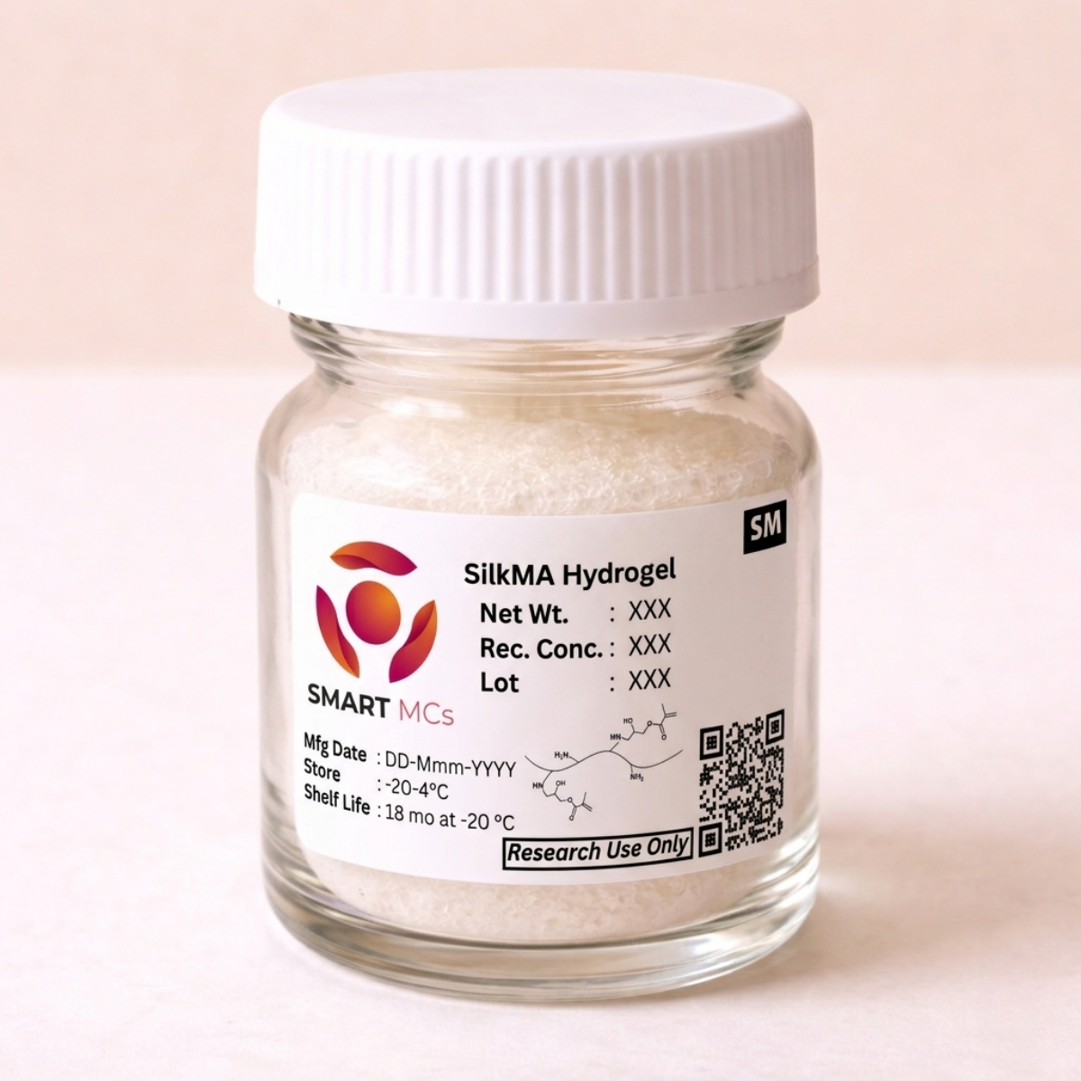 Silk Fibroin Methacryloyl (SilkMA) Hydrogel