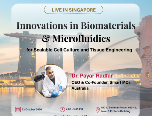 Smart MCs to Present Biomaterials and Microfluidics Innovations at A*STAR Singapore